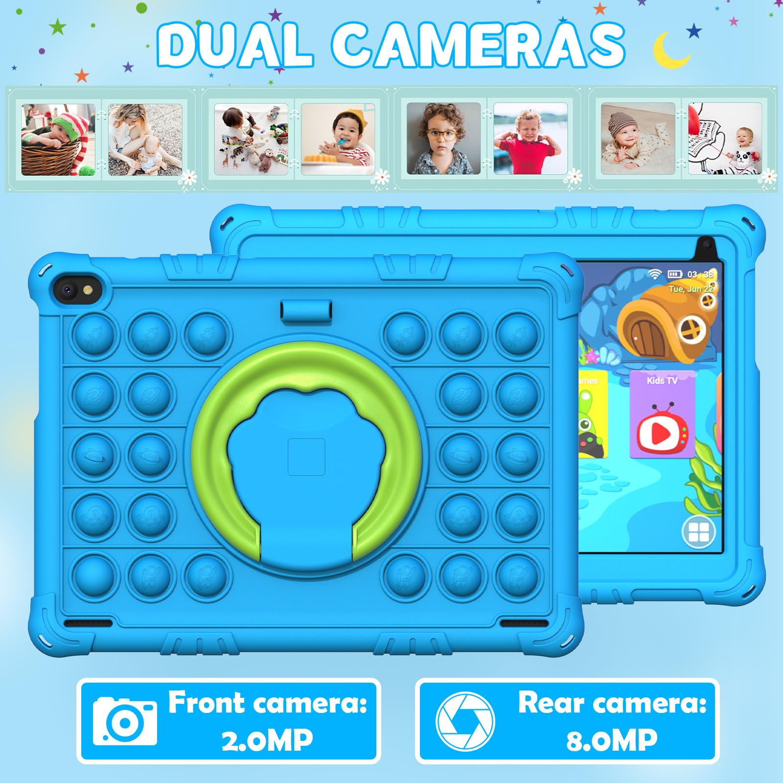 キッズタブレット 10インチ YouTube Kids Android15 Amazon.com : Android 15 Kids Tablet, 10 inch Tablets for Kids, 8GB